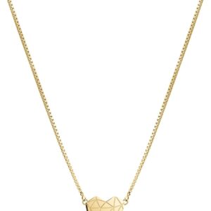 LIEBESKIND BERLIN Herz-Halskette für Damen – Edelstahl-Kette mit liebevollem Herzanhänger – In verschiedenen Farben und Ausführungen – Romantische Geschenkidee