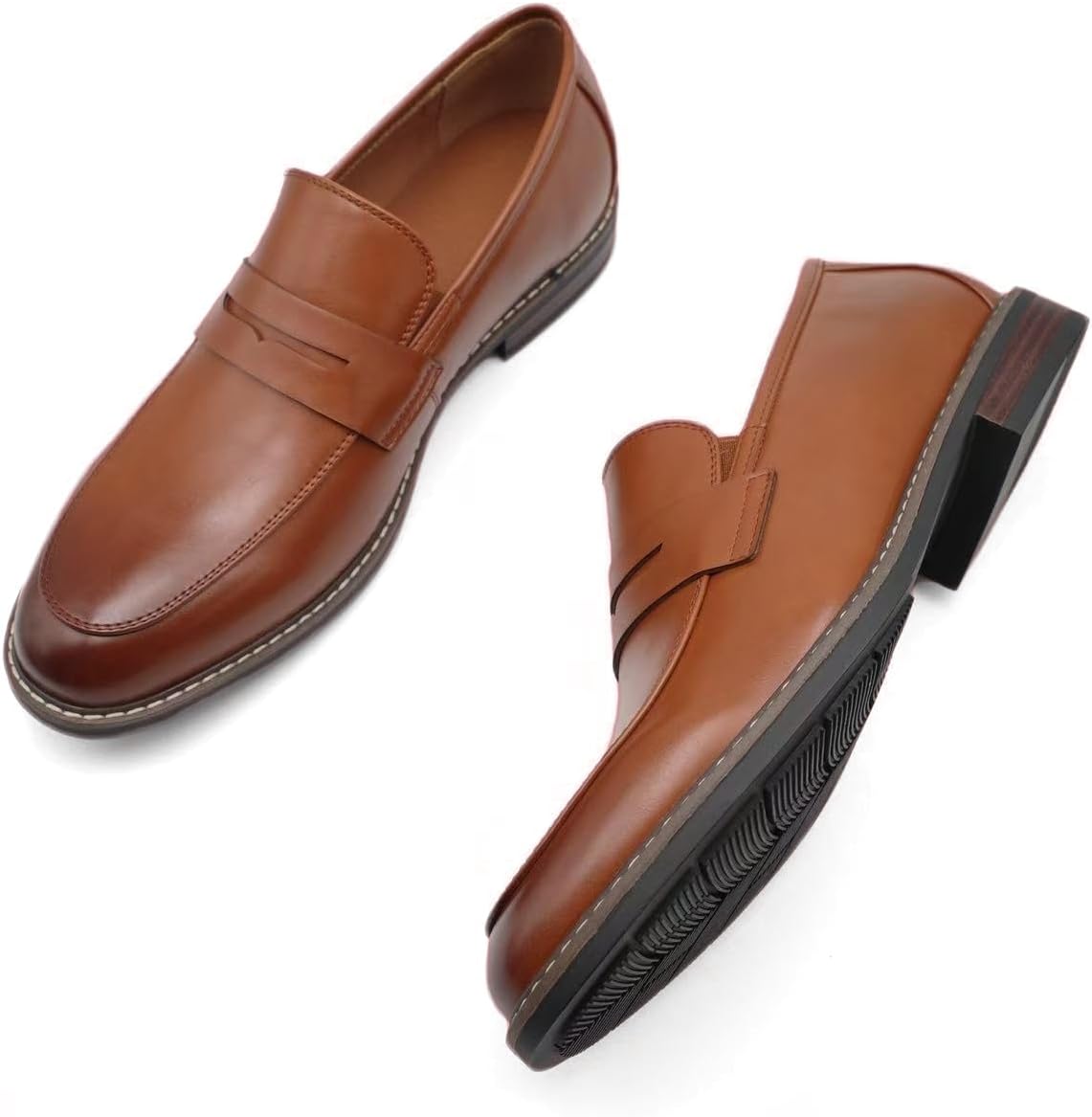 Finishing & Sewing Men's Classic Moc-Toe Penny Loafer – Bild 5