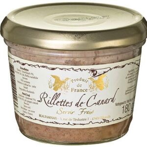 Beauharnais Duck Rillettes 180g, Rillettes de Canard, Beauharnais, 180g