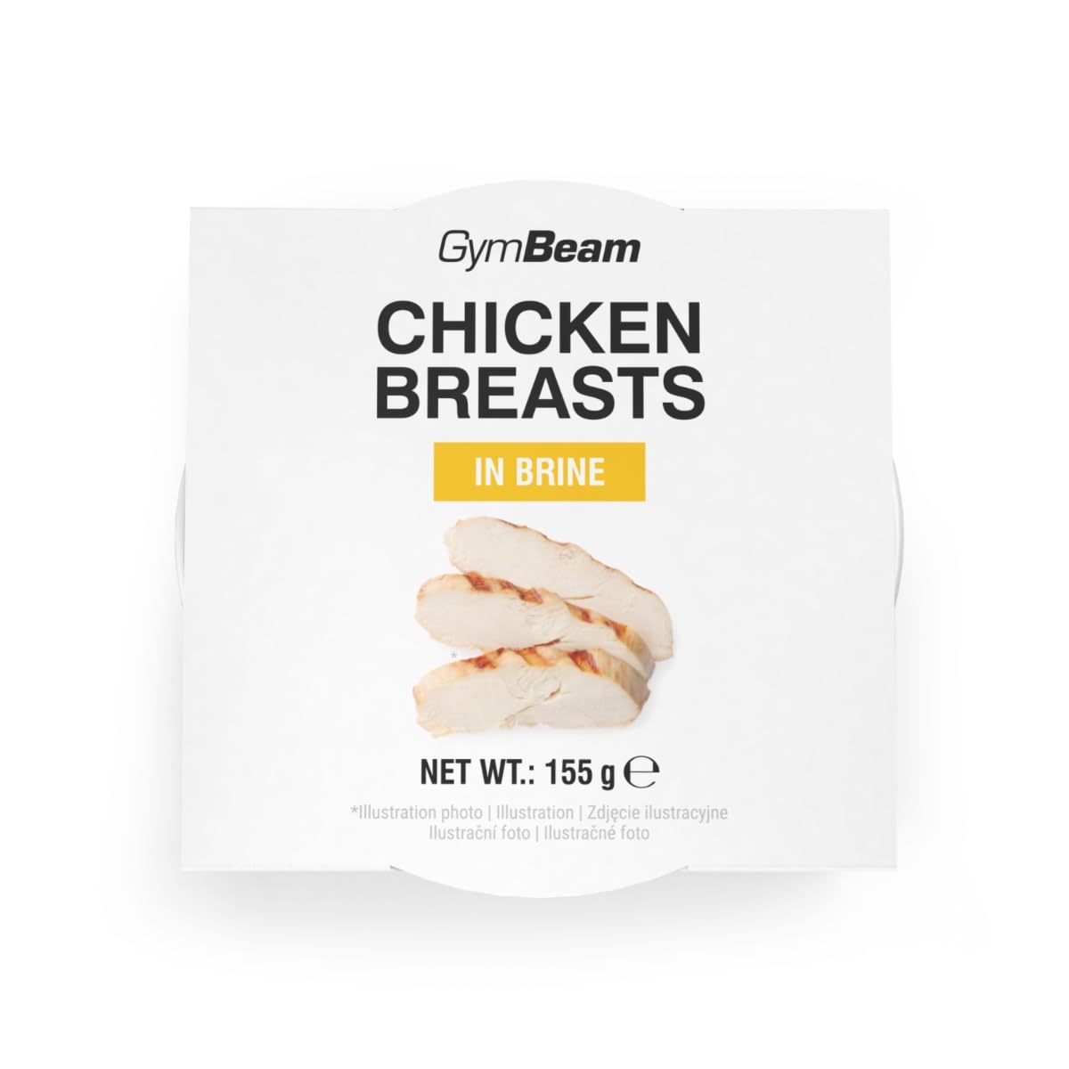 GymBeam Chicken Breast in Brine 12 x 155 g - Ready-to-Eat Chicken Fillet with High Protein Content, Low Fat, Gluten, Lactose and GMO, Ideal for Meal Prep, Salads and Fitness Snacks – Bild 9