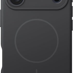 JETech Magnetic Silicone Case for iPhone 17 Pro Max, Black