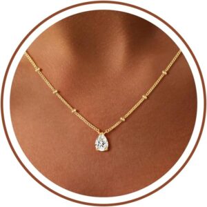 Turandoss 14K Gold-Plated Chain Women’s Necklace