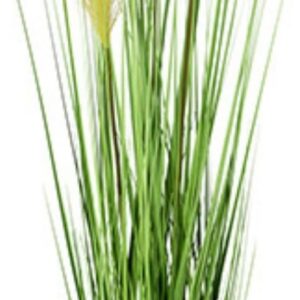 Artificial Large Grass Bush 95 cm in White Pot I Lifelike Artificial Pampas Grass I Decorative Grass for Indoor I High-Quality & Decorative Plant