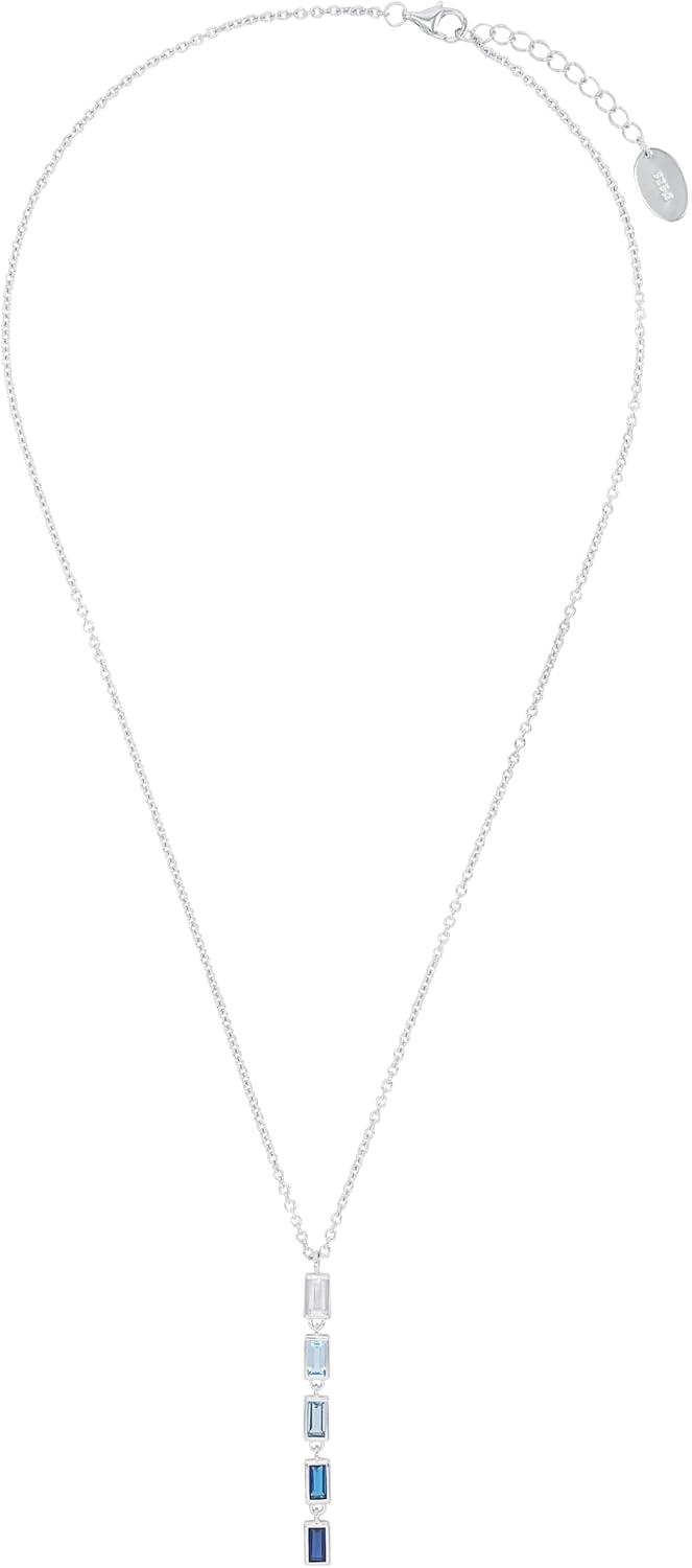 s.Oliver Kette mit Anhänger aus 925 Sterling Silber für Damen, Halsschmuck, mit Zirkonia synth., Kommt in Schmuck Geschenk Box – Bild 4