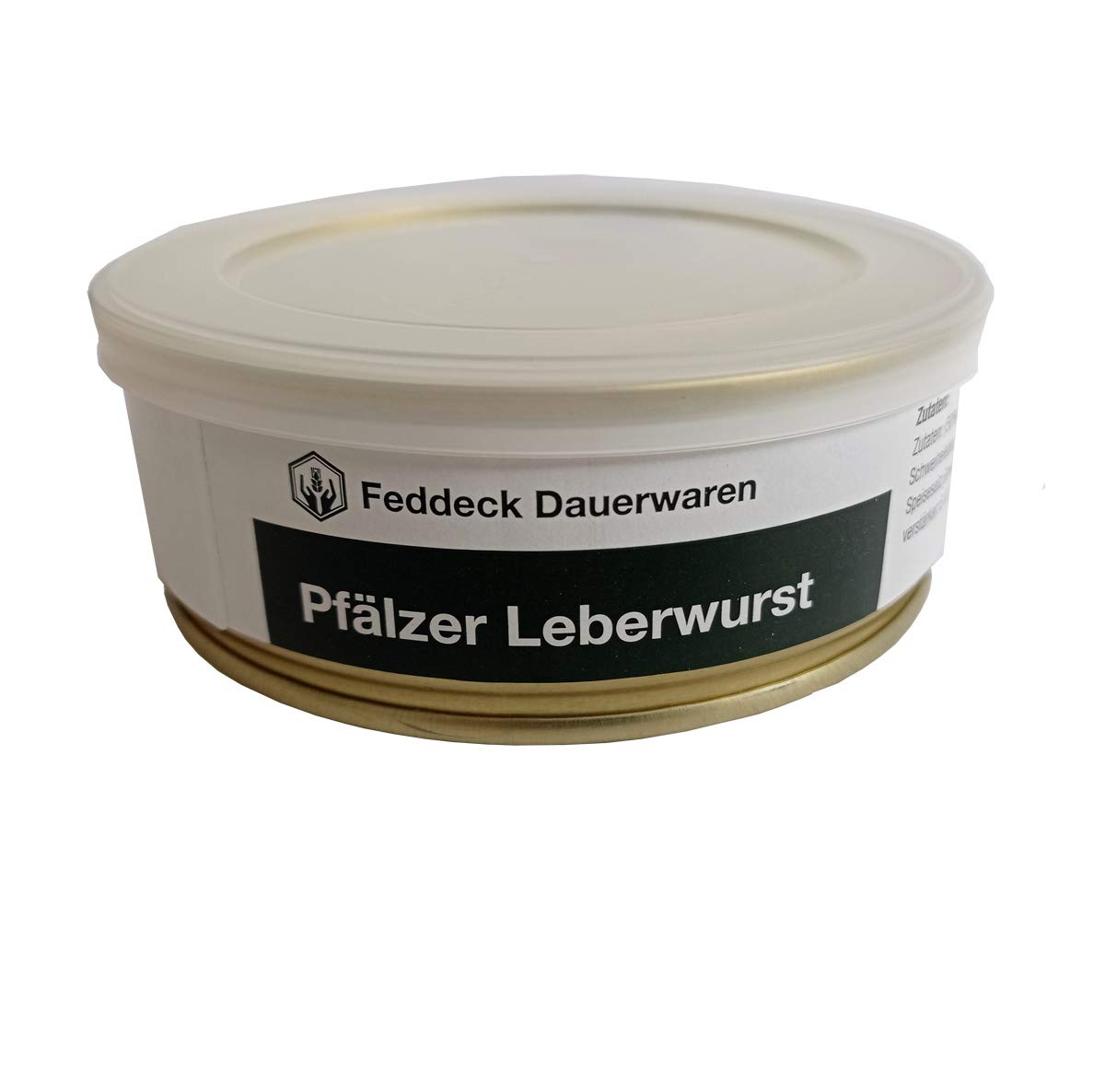 Canned Sausage Palatine Liver Sausage, 200 g, MHD 10 Years