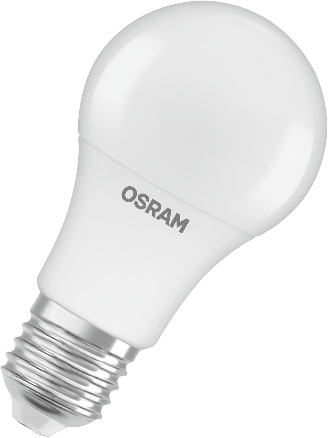 Osram 4 x LED Base Classic A Bulb, E27 Base, Non-Dimmable, Replaces 60 Watt, Matt, Warm White - 2700 Kelvin, Pack of 4 – Bild 2
