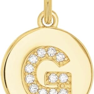 Amor Motif Pendant 925 Sterling Silver Women's Pendant with Synthetic Zirconia 15 mm White Comes in Jewellery Gift Box, Sterling Silver, Synthetic zirconia.