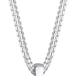 Elli Diamonds Women's Circle Pendant Elegant Necklace with Diamond (0.06 ct.) in 925 Sterling Silver