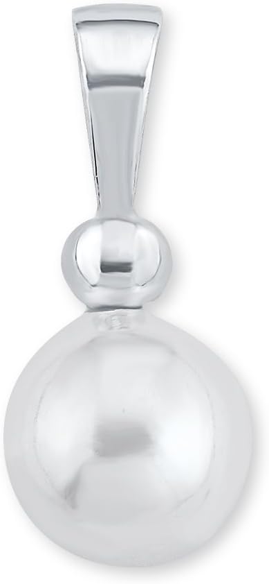 Amor 338301 Women's Pendant Pearl Wax Pearl 925 Sterling Silver Shiny 14 mm, Sterling Silver