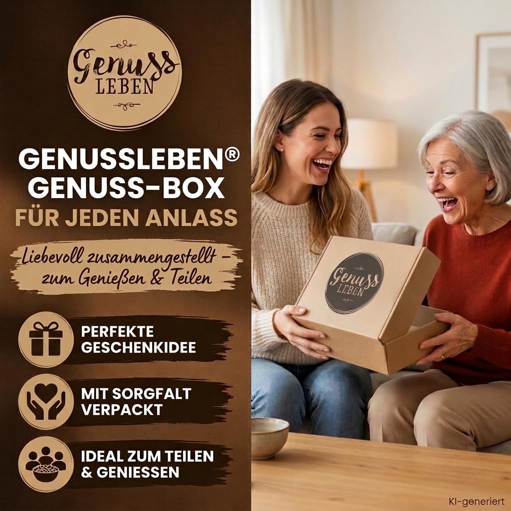 Genussleben® Chocolate Balls Mix Box 800 g - Ideal Storage Box for Snacking – Bild 8