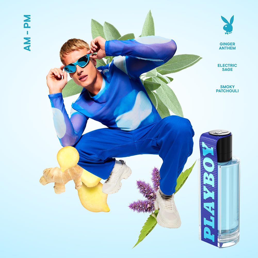 Playboy AM-PM Perfume for Men Eau de Toilette 100 ml Fragrance – Bild 4