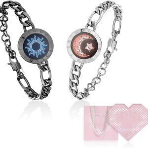 TOTWOO Intelligente Partnerarmbänder mit Bluetooth für Fernbeziehungen