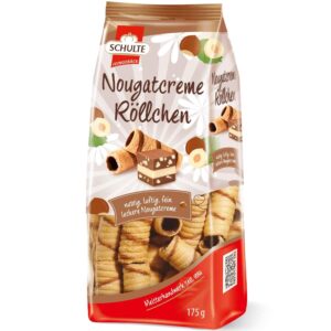 Schulte NUT NOUGAT ROLLS 175g
