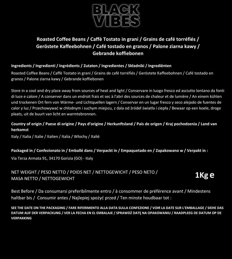 Black Vibes - Gift Set World's Coffees Ground Coffee 300 g (6 x 50 g) – Bild 9