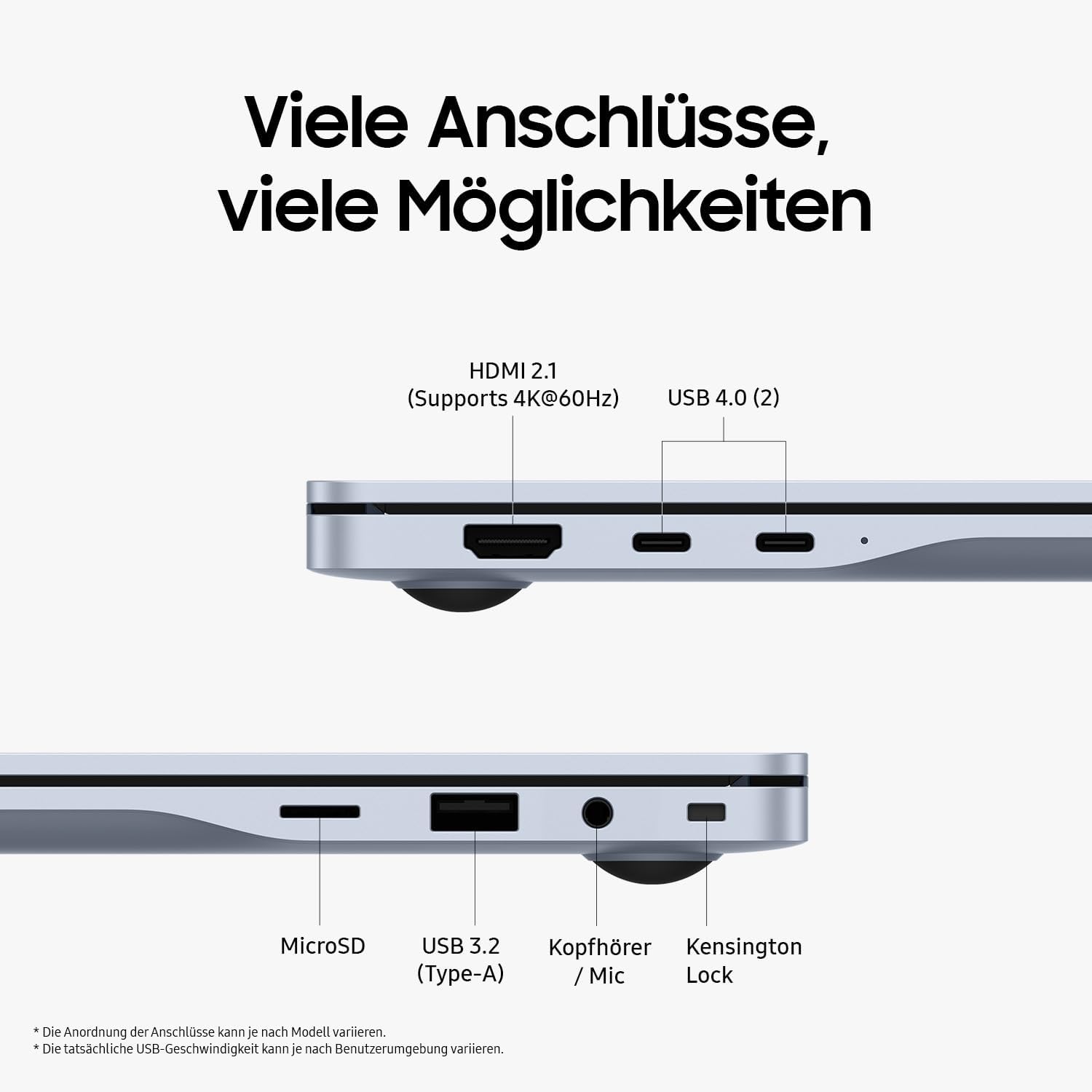 Samsung Galaxy Book4 Edge AI Laptop, 15.6 Inch Display, 16GB RAM, Snapdragon X Plus Processor, Notebook 512GB Memory, Copilot+ PC, Sapphire Blue – Bild 5