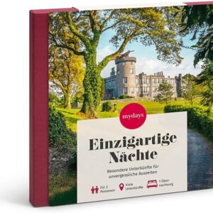 mydays Gift Box Unique Nights Travel Voucher for 2 People