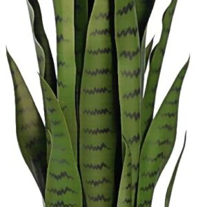 Artificial Sansevieria 90 cm, artificial plants like real – artificial plants large for indoor and outdoor use, ideal for decorating porches, patios and home offices