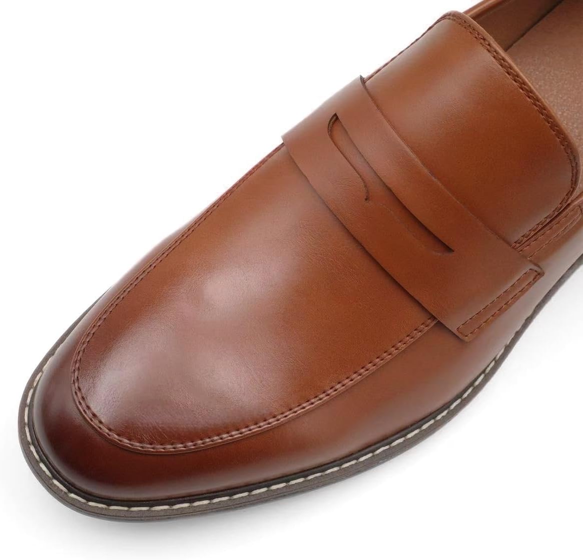 Finishing & Sewing Men's Classic Moc-Toe Penny Loafer – Bild 6