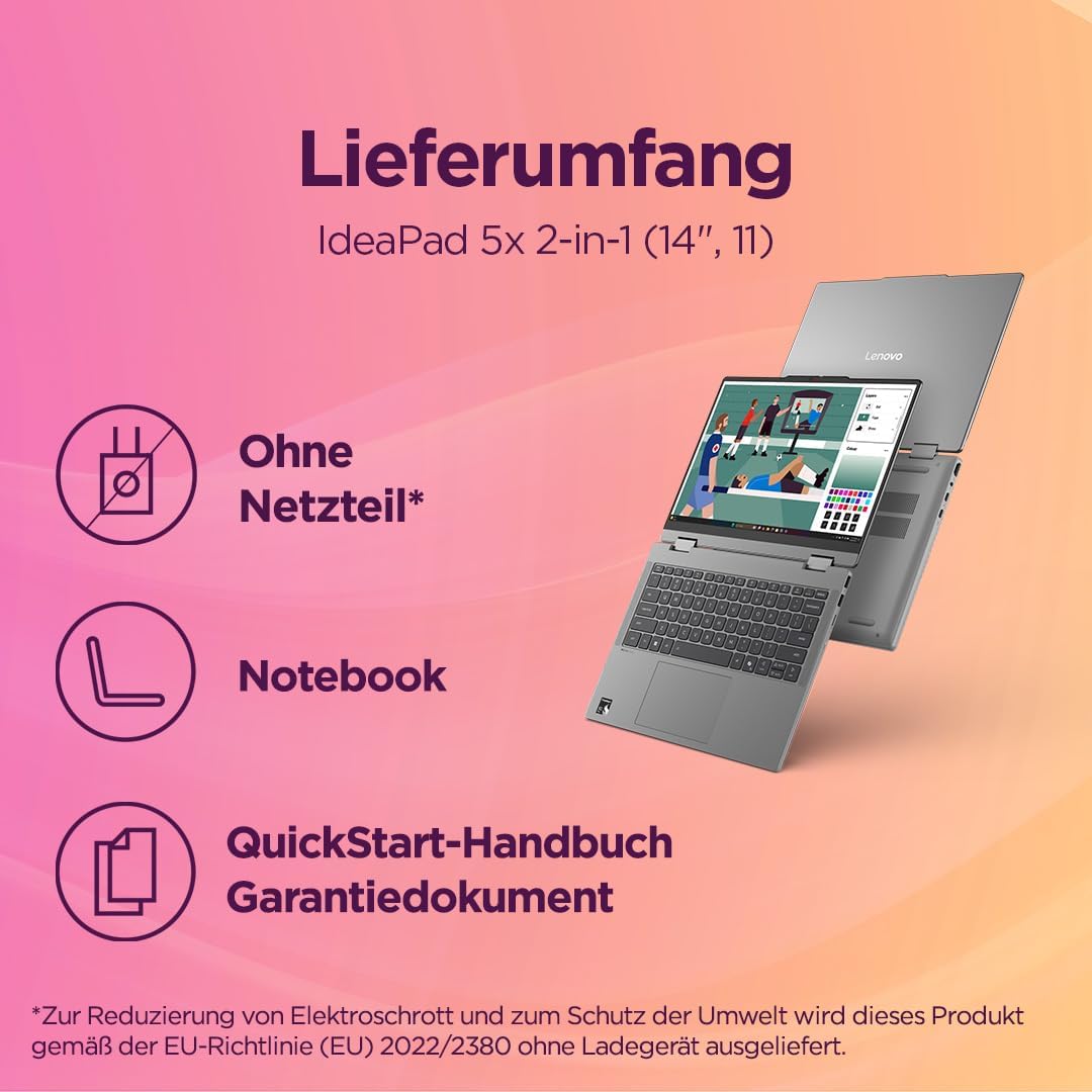 Lenovo IdeaPad 5 | 2-in-1 Laptop | Snapdragon X2 | 16GB | 512GB | Without – Bild 14