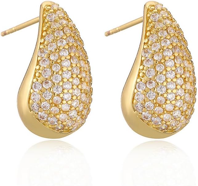 Women's Earrings Water Drop Earrings Elegant Simple Earrings Temperament Fashion Mini Women's Earrings Valentine's Day Birthday Christmas Gift
