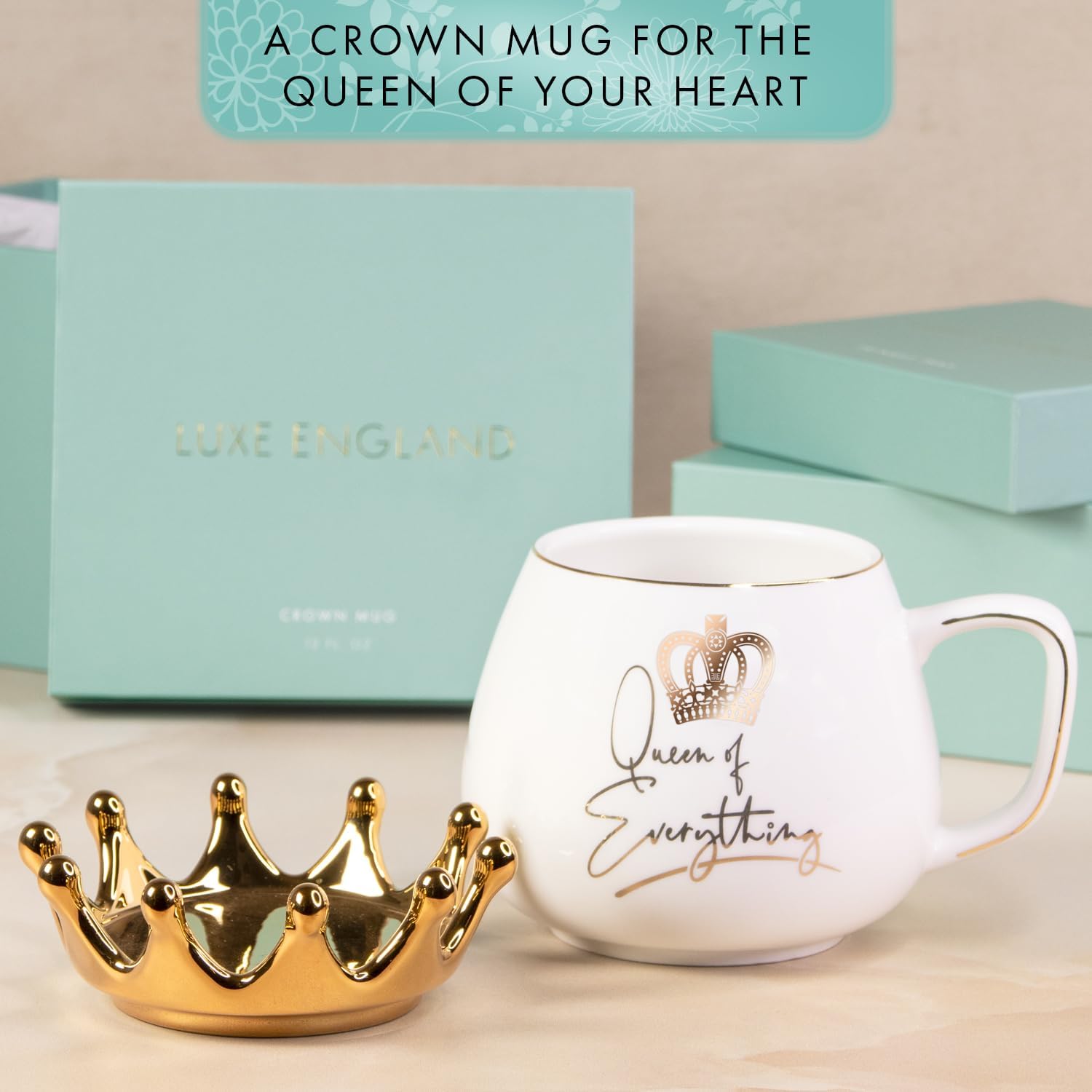 Happy Birthday Box for Women - Unique Birthday Gifts Best Friend, Sister, Daughter, Mother - Gift Baskets Her Birthday from Luxe England Gifts, Pink and Turquoise – Bild 6