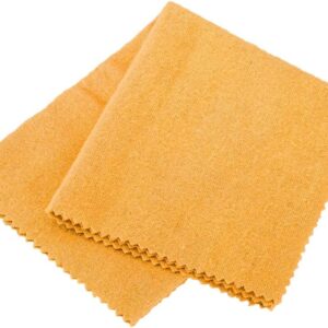 Eichm?ller Since 1950 Gold Care Cloth 30 x 24 cm - For Cleaning and Care of Gold Jewellery - Yellow Gold, Rose Gold, White Gold, Rose Gold - Orange