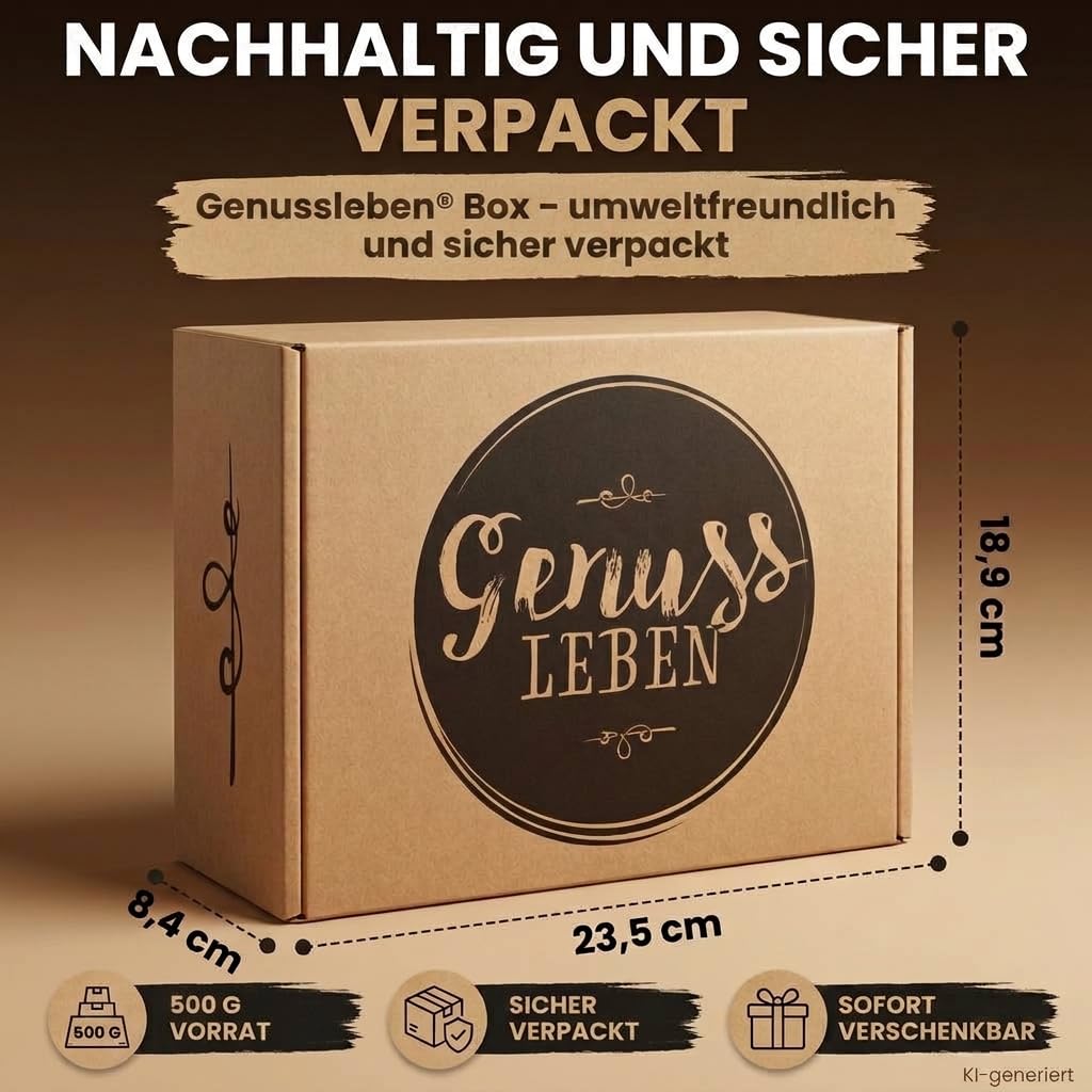 Genussleben® Chocolate Balls Mix Box 800 g - Ideal Storage Box for Snacking – Bild 7