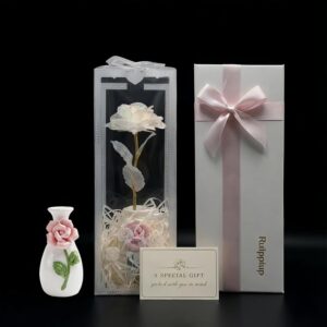 Eternal Rose Mother in Law Gifts, Eternal Rose, Heartwarming Gift for Mum, Grandma, Girlfriend and Wife, Ideal as a Gift or for Living Room Design
