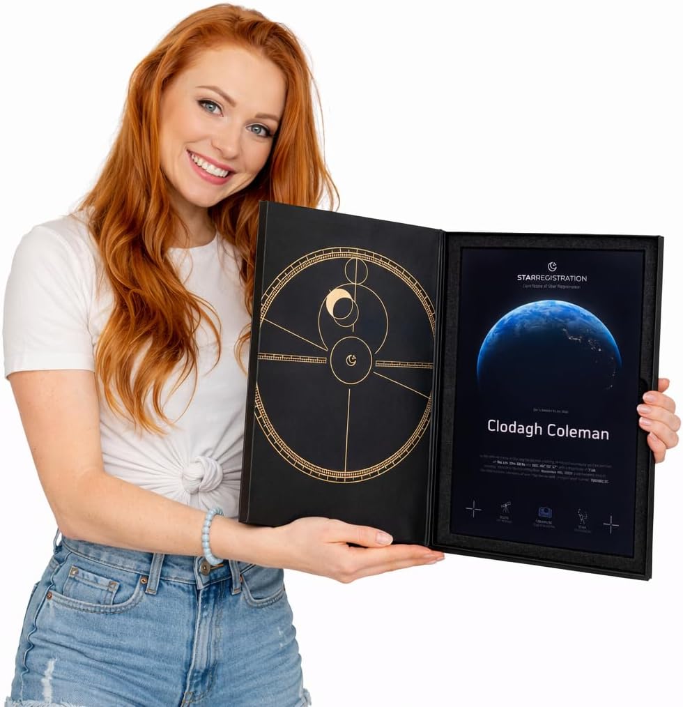 Sterntaufe Geschenkbox – Erde Design – Bild 2