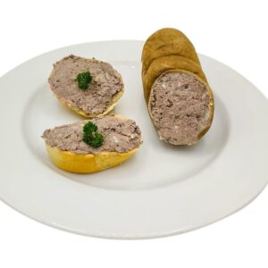 Homemaker Liver Sausage in the Krause | Fresh from Butcher Hausmannskost as a spread for bread | Sausage according to GDR recipe approx. 500 g