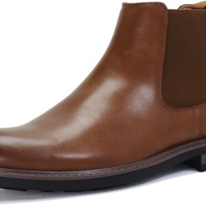 KUDORO Men's Chelsea Boots, Ankle Boots, Casual Slip On Boots