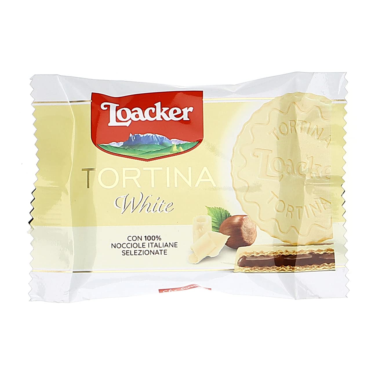 Loacker Tortina White - 24 Waffle Tarts of 21 g - Individually Packed – Bild 3