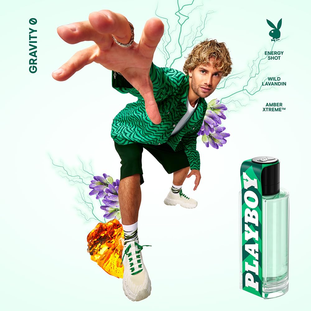 Playboy Gravity 0 Perfume for Men Eau de Toilette 100 ml Fragrance – Bild 4