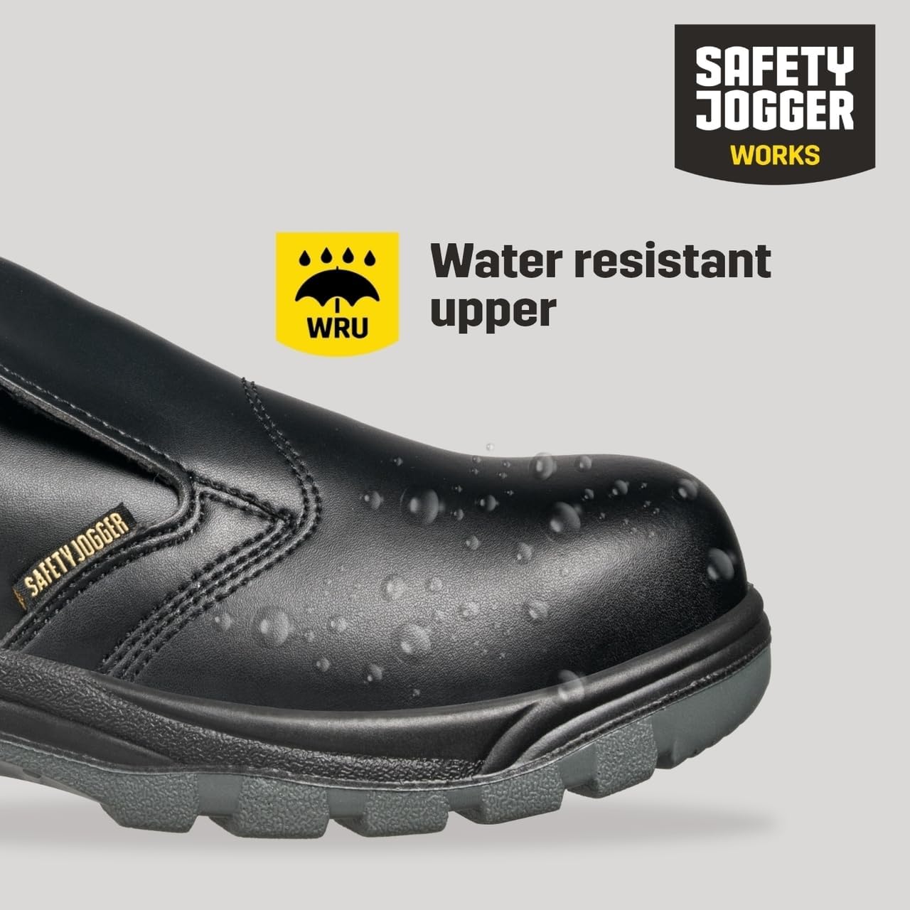 SAFETY JOGGER S3 X0600 Safety Shoes for Men and Women, Black – Bild 2