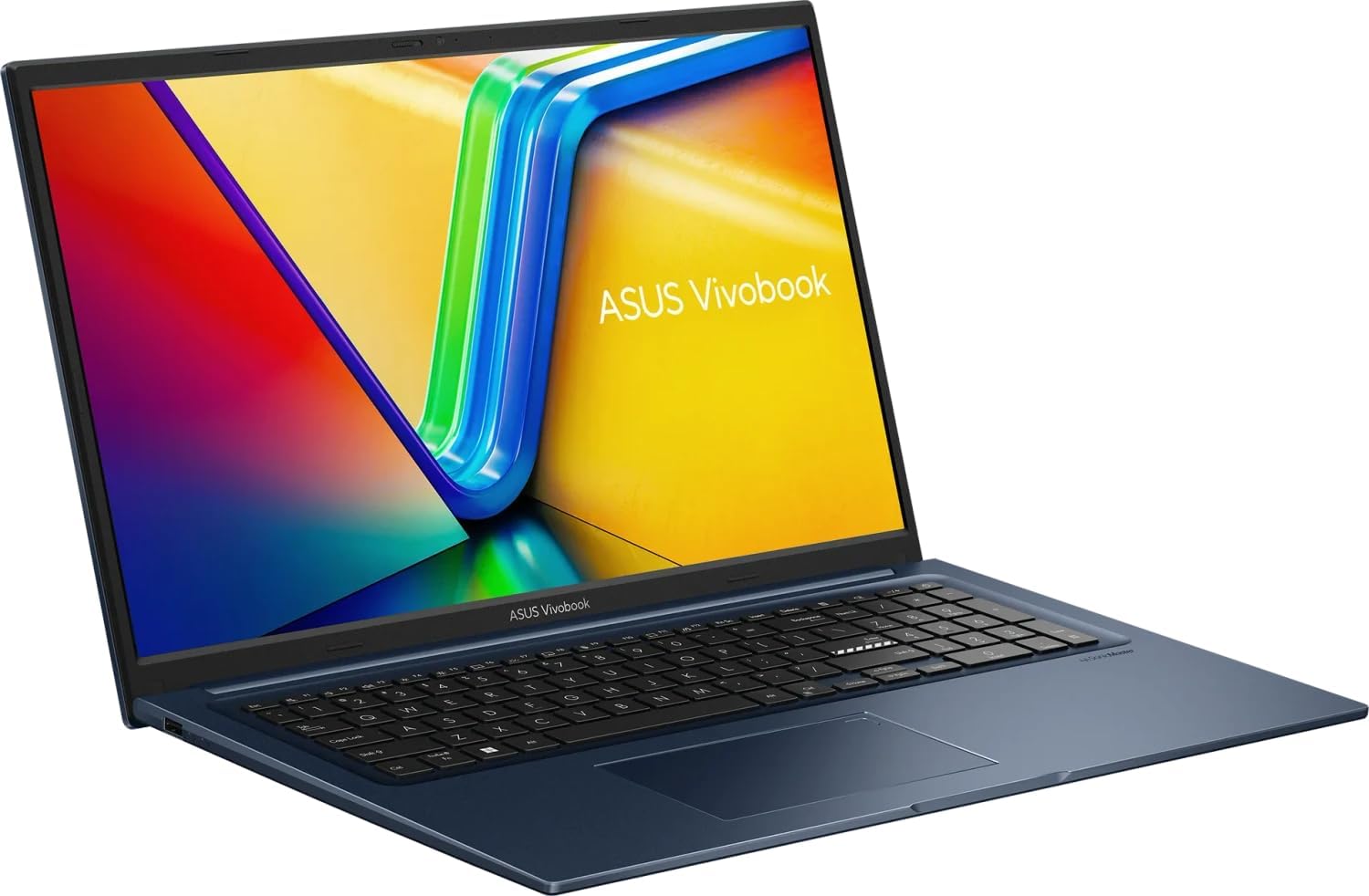 ASUS i3 Laptop 17.3 Inch FullHD (Intel Core 3 Processor 100U, 6 Cores, 4.70 GHz, 8 GB DDR5 RAM, 256 GB NVME SSD, HDMI, BT, Webcam, USB-C/3.0, Wi-Fi, Windows 11 Prof) Notebook #8605 – Bild 4