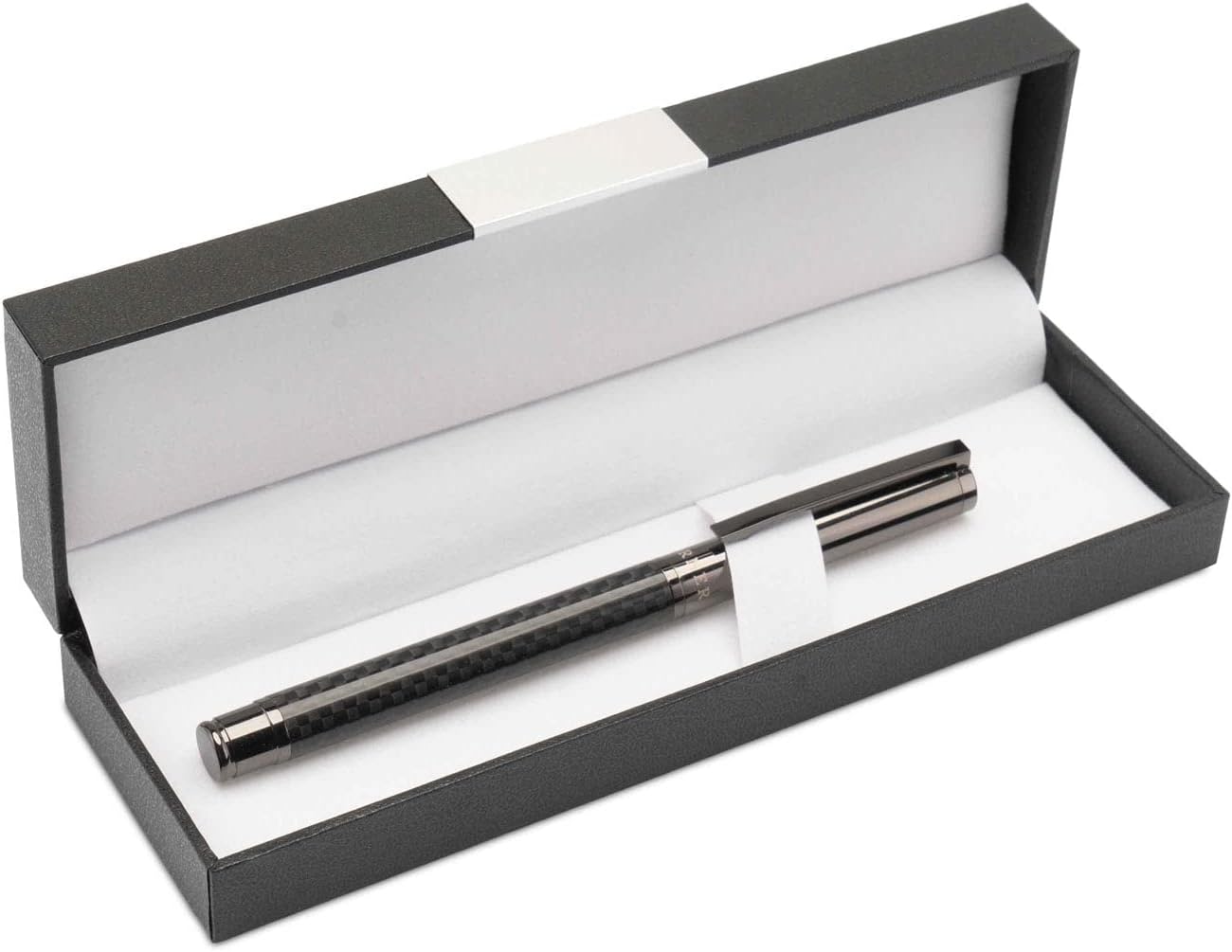 Hörner Carboneo Rollerball Pen with Engraving - High-Quality Rollerball Pen Made of Carbon & Brass | Exclusive Business Gift | Rollerball Pen Refill Made in Germany | Elegant Design – Bild 7