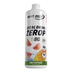 Best Body Nutrition Zerop Vital Sugar-Free Drink Concentrate Syrup Cactus