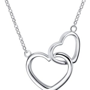 Sterling silver mum daughter girlfriend sister pendant necklace for women girls