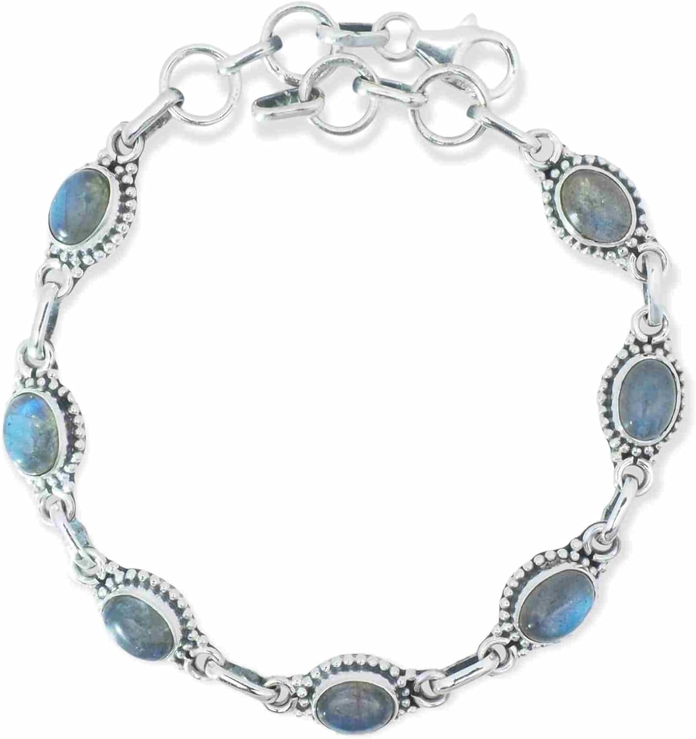 mantraroma armreif armband silber 925 Edelstein