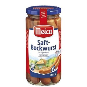 Meica Bockwurst Juice, Pack of 6, 180 g