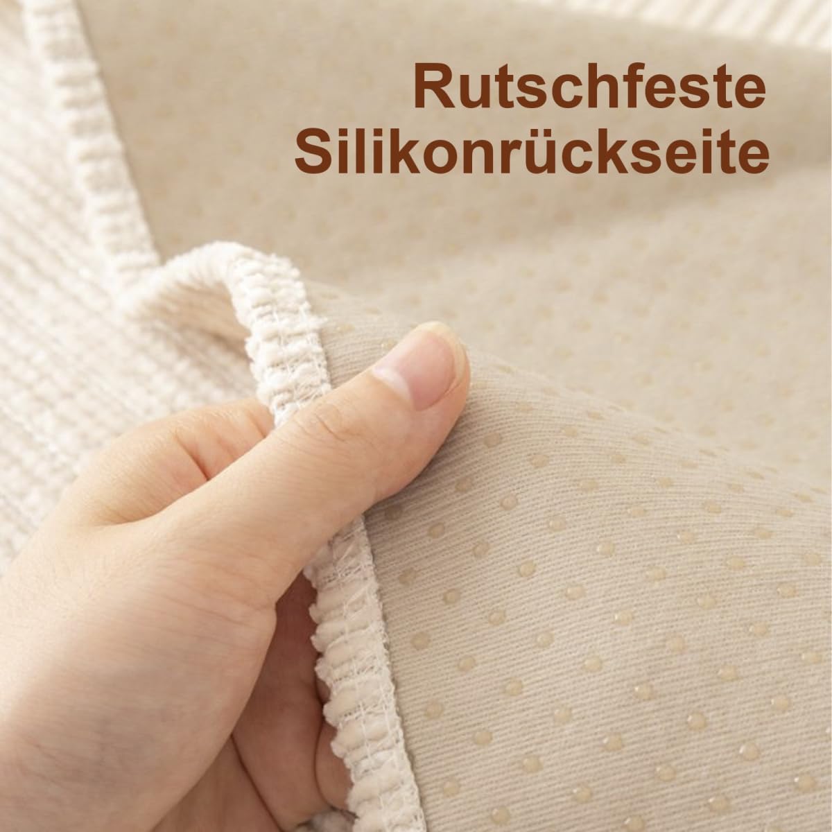 Sofa Blanket, Sofa Covers for Seat, Sofa Protector Non-Slip, Sofa Cover, Chenille Sofa Cover L Shape, Sofa Throw Blanket, Couch Cover, Couch Blanket, Green, 70 x 180 cm – Bild 3