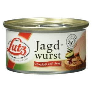 Lutz Hunting Sausage, Pack of 12 (12 x 125 g)