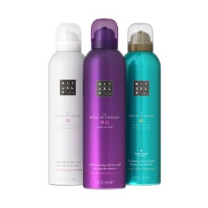 RITUALS Shower Foam Gift Set – Luxury Care Set The Ritual of Sakura, Karma and Yozakura 3 x 200 ml
