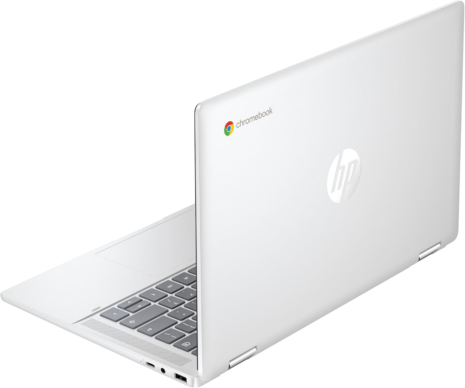 HP Chromebook x360 Laptop (14 Inch HD Touchscreen, Intel N100, Gemini, 4 GB RAM, 128 GB, ChromeOS, QWERTZ) - Silver – Bild 20