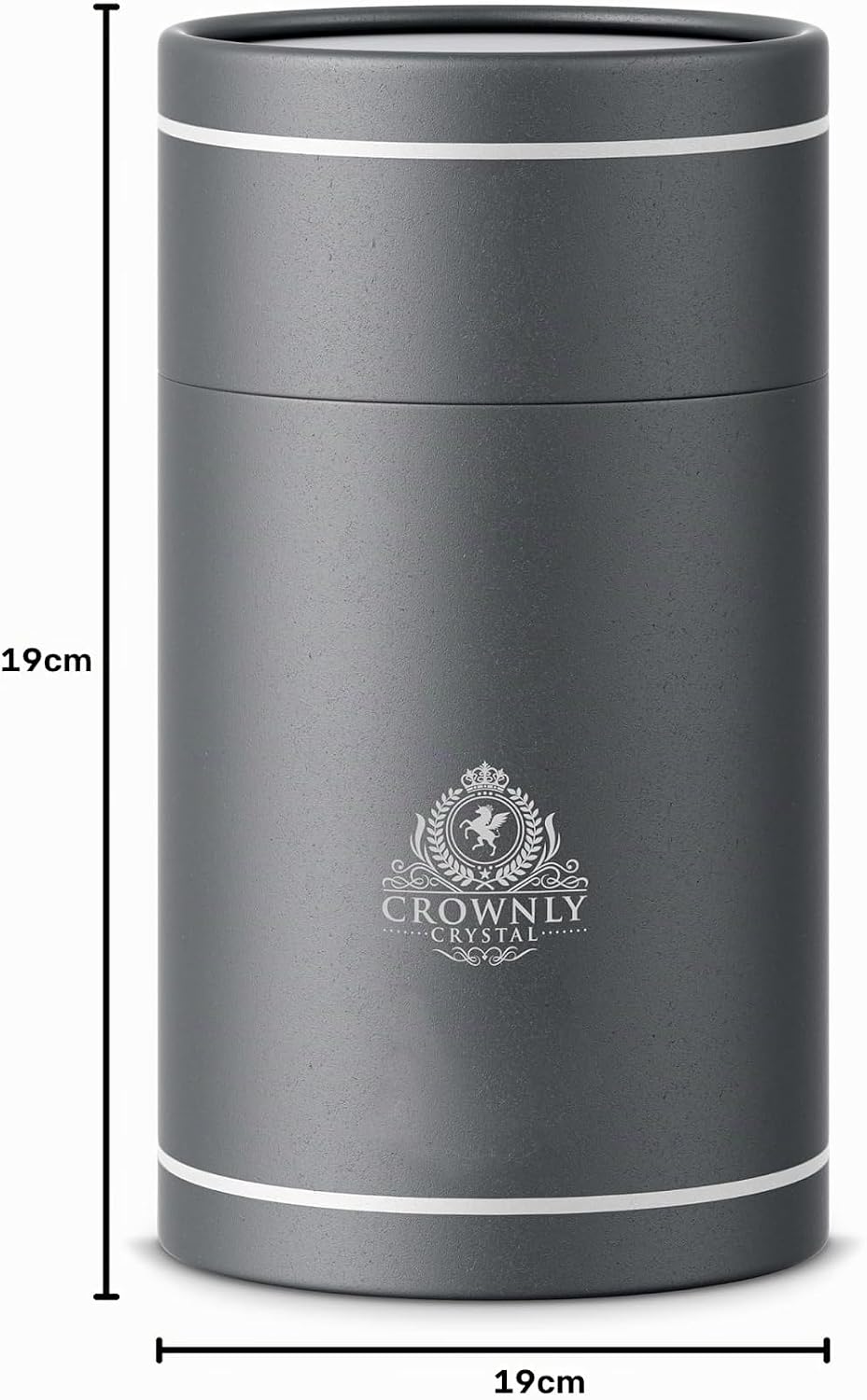 CROWNLY CRYSTAL® Personalised Beer Glass with Engraving - Advent Calendar for Men, Gift for Dad, Grandpa - Birthday Beer Gift (C) – Bild 8
