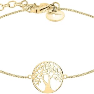 Tamaris Armschmuck Tree of Life Collection, Armband aus Edelstahl mit Lebensbaum-Motiv. Talisman Geschenkidee