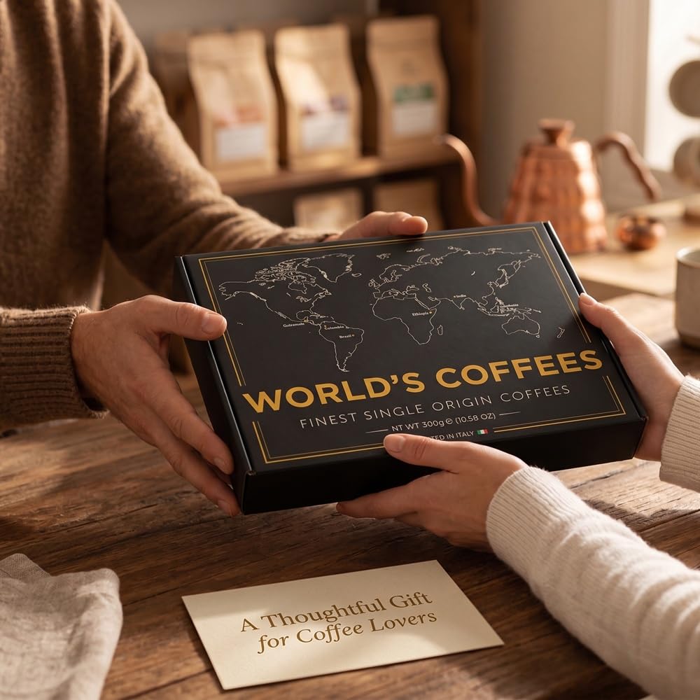 Black Vibes - Gift Set World's Coffees Ground Coffee 300 g (6 x 50 g) – Bild 7