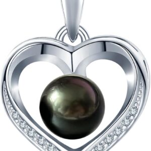 Gifts for Women, Black Tahitian Pearl Necklace, Anniversary Jewellery, Christmas Gift, Mother's Day, Mum Gift, Valentine's Day, Anniversary, Wedding, Birthday, Wife, Girlfriend