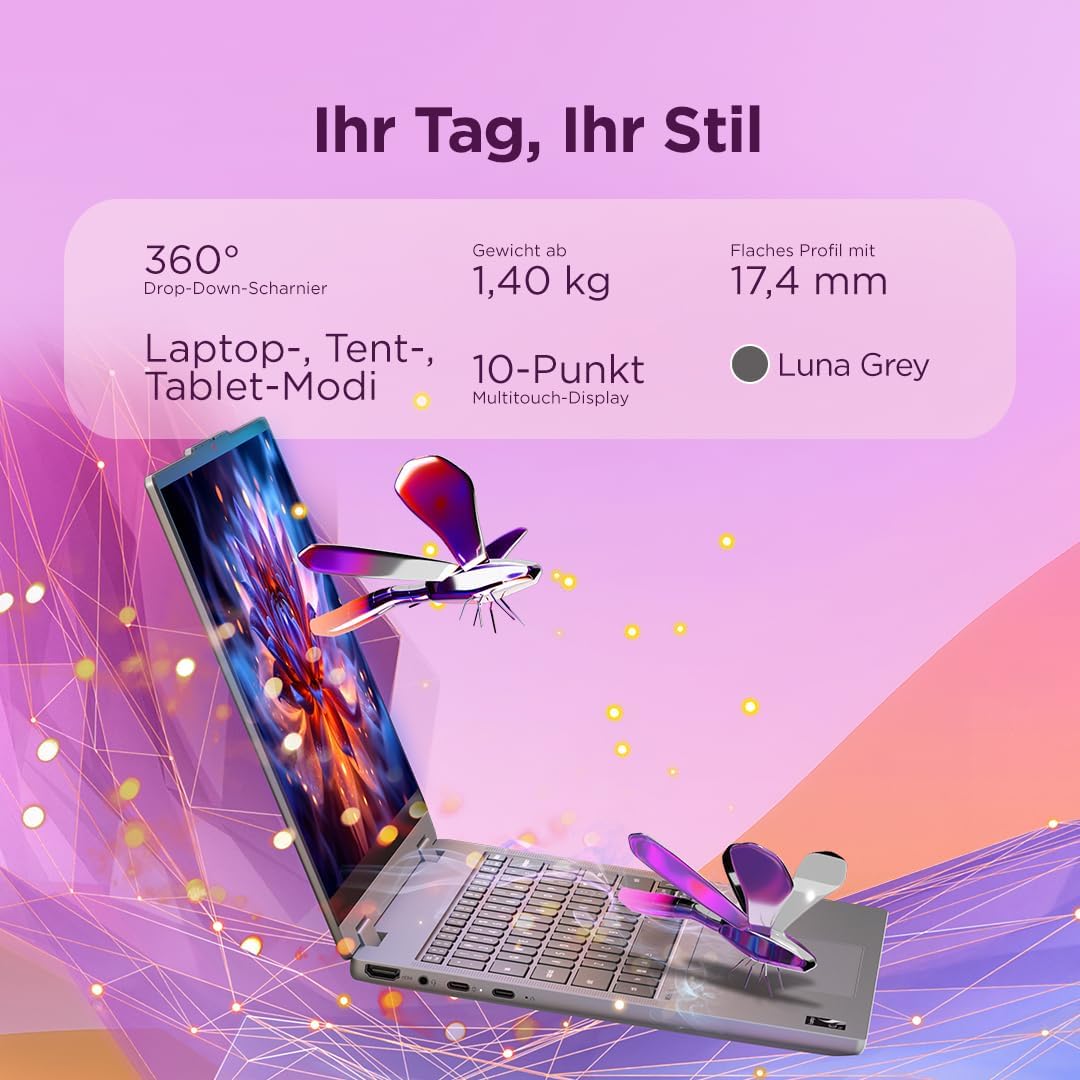 Lenovo IdeaPad 5 | 2-in-1 Laptop | Snapdragon X2 | 16GB | 512GB | Without – Bild 7
