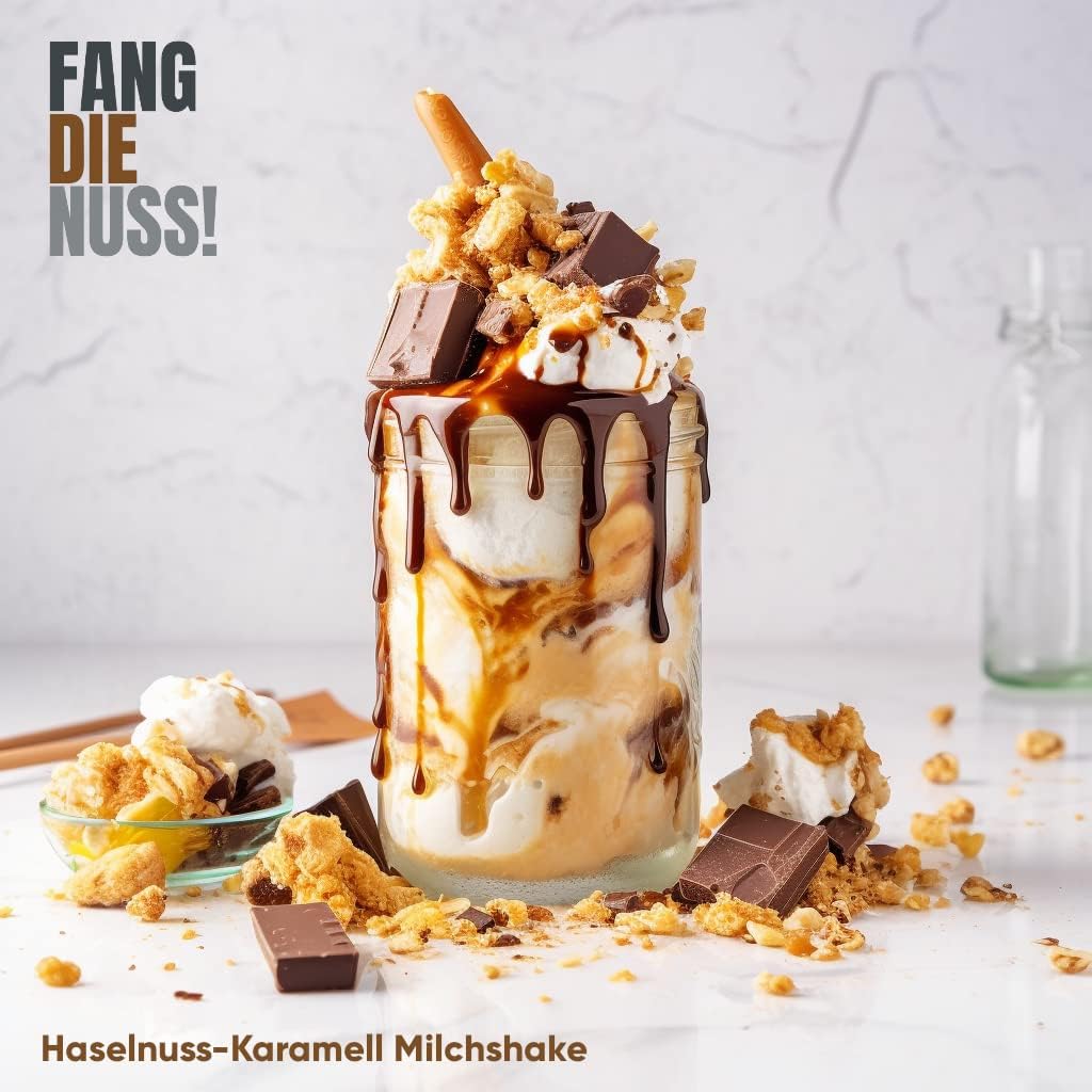 Fang die Nuss! Premium Hazelnut Liqueur Soft Golden 18% Vol. Alcohol Tested by Regional Squirrels Charity Gift 0.5 L Enjoy & Do Good – Bild 4